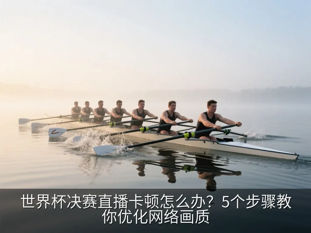 手机检测网络速度与智能电视播放球赛画面